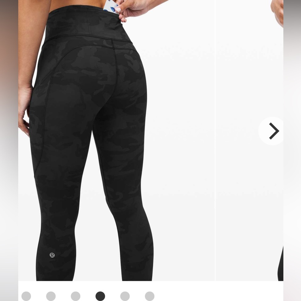 Lululemon Fast and Free Tight II 25" *Non-Reflective Nulux Incognito Camo SZ‎ 2 - Picture 2 of 10